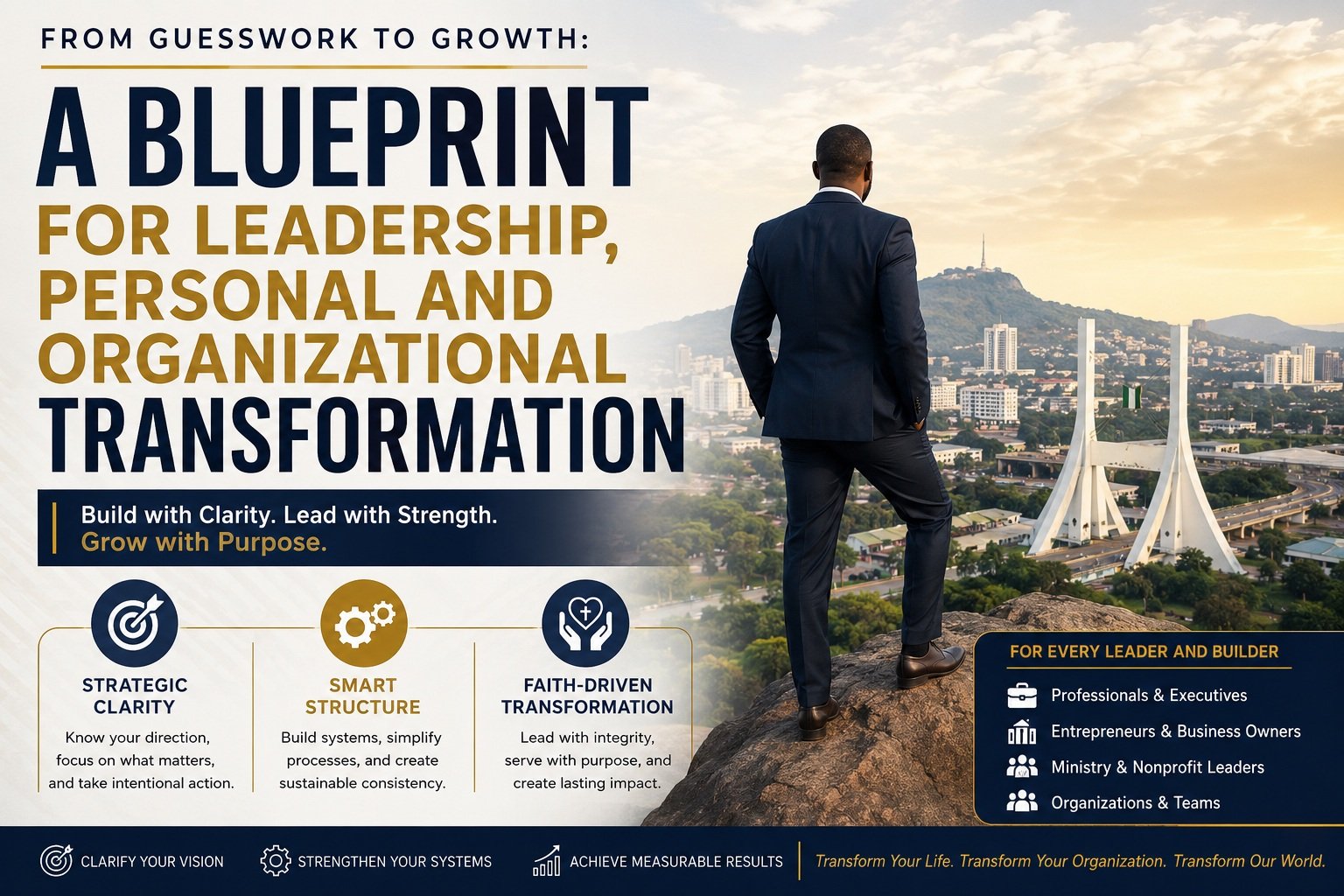 From Guesswork to Growth: A Practical Blueprint for Personal, Leadership, and Organizational Transformation